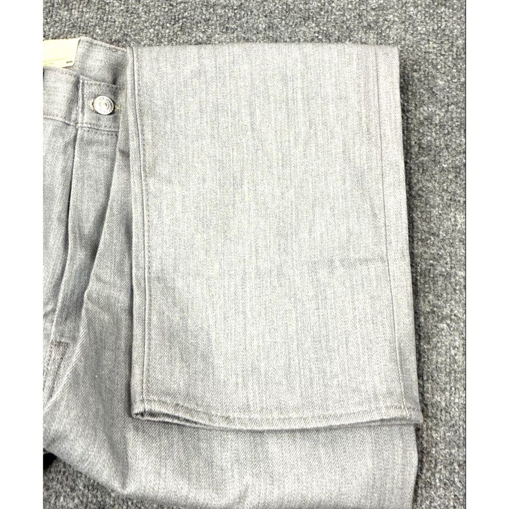 Levi's 501 Original Shrink-To-Fit Men's Straight Leg Gray Denim Jeans SZ 30/30 - Picture 4 of 5